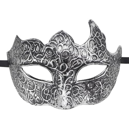 Halloween für Herren, Karneval, Karneval, Maskeraden, Party, halbes Gesicht, Retro-Maskeraden, Halloween-Party, Karneval Halloween für Herren, Karneval, Karneval, Maskeraden, Party, halbes Gesicht, Retro-Maskeraden, Halloween-Party, Karneval von HXNH