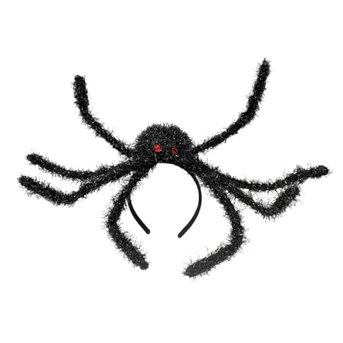 Schwarzes Tier-Stirnband für Hallowmas Event, Kopfbedeckung, lustige Haarbänder, Haarschmuck, übergroßes Tier-Stirnband von HXNH
