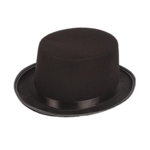 Zylinderhut mit Zauberer-Motiv, einfarbig, für Urlaub, Party, Halloween, Uni, Persönlichkeit, Party, Show, Erwachsene und Kinder Zylinderhut mit Zauberer-Motiv, einfarbig, für Urlaub, Party, Halloween, Uni, Persönlichkeit, Party, Show, Erwachsene und Kinder von HXNH
