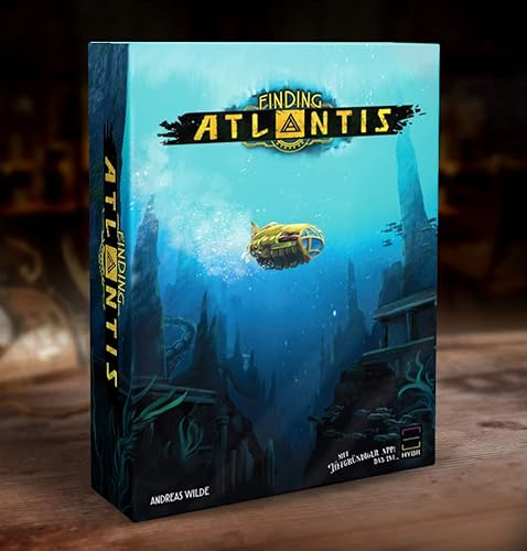HYBR Finding Atlantis - das kompetitive Erkundungsspiel für 1-4 Personen von HYBR