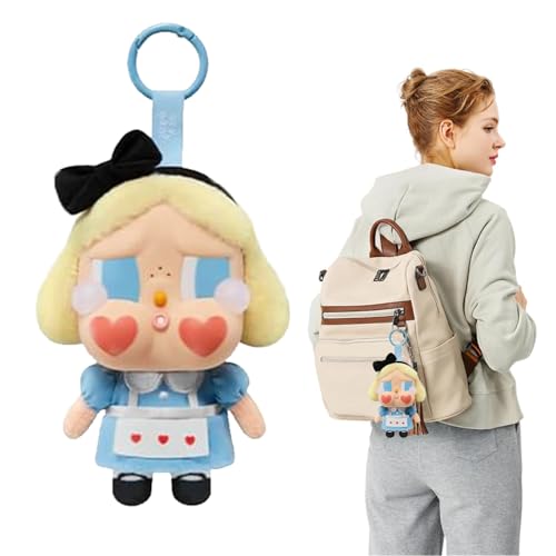 HYDTQCL Cryings Again Puppes Figuren, Crybaby Popmart Plush, (B) von HYDTQCL