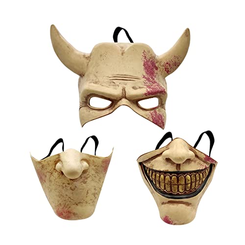 HYKJSHED The Grabber Cosplay Maske The Black Phone Mask Horrorfilm Halloween Gruselmaske Herrenkostüm Maske HYKJSHED The Grabber Cosplay Maske The Black Phone Mask Horrorfilm Halloween Gruselmaske Herrenkostüm Maske von HYKJSHED
