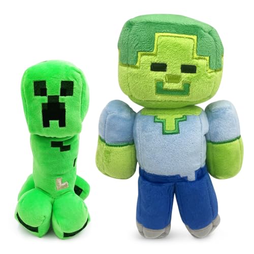Minnecraft Plüschtier,2PCS Minnecraft Plüsch Doll Stuffed Anime Plush Throw Pillow Stofftier Plüschpuppe Kinderspielzeug Plüschtiere Cartoon Plüschfigur Spielzeug Puppe Geschenke für Kinder(30CM) Minnecraft Plüschtier,2PCS Minnecraft Plüsch Doll Stuffed Anime Plush Throw Pillow Stofftier Plüschpuppe Kinderspielzeug Plüschtiere Cartoon Plüschfigur Spielzeug Puppe Geschenke für Kinder(30CM) von HYMBCFW