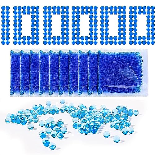 Gel Munition, Gel Balls, Gel Balls 7–8 mm, 10 Packungen, 10.000 Stück pro Packung von HYNXM