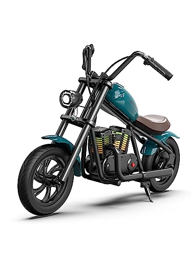 HYPERGOGO Challenger 12 Plus Elektro Motorrad Kinder, Kindermotorrad Plus mit farbenfrohem Umgebungslicht, max. 16 km/h und 60 Minuten ununterbrochene Fahrzeit für Kinder/Jugendliche HYPERGOGO Challenger 12 Plus Elektro Motorrad Kinder, Kindermotorrad Plus mit farbenfrohem Umgebungslicht, max. 16 km/h und 60 Minuten ununterbrochene Fahrzeit für Kinder/Jugendliche von HYPER GOGO