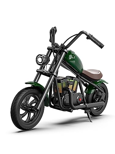 HYPERGOGO Challenger 12 Plus Elektro Motorrad Kinder, Kindermotorrad Plus mit farbenfrohem Umgebungslicht, max. 16 km/h und 60 Minuten ununterbrochene Fahrzeit für Kinder/Jugendliche HYPERGOGO Challenger 12 Plus Elektro Motorrad Kinder, Kindermotorrad Plus mit farbenfrohem Umgebungslicht, max. 16 km/h und 60 Minuten ununterbrochene Fahrzeit für Kinder/Jugendliche von HYPER GOGO