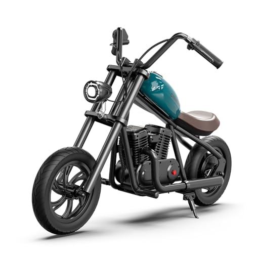 HYPERGOGO Elektro Motorrad Kinder, Kindermotorrad mit 3 Geschwindigkeiten, max. 16 km/h, bis zu 60 Minuten ununterbrochene Fahrzeit für Kinder/Jugendliche HYPERGOGO Elektro Motorrad Kinder, Kindermotorrad mit 3 Geschwindigkeiten, max. 16 km/h, bis zu 60 Minuten ununterbrochene Fahrzeit für Kinder/Jugendliche von HYPER GOGO