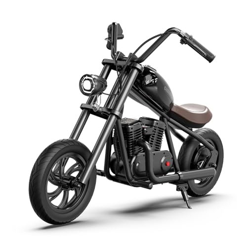 HYPERGOGO Elektro Motorrad Kinder, Kindermotorrad mit 3 Geschwindigkeiten, max. 16 km/h, bis zu 60 Minuten ununterbrochene Fahrzeit für Kinder/Jugendliche HYPERGOGO Elektro Motorrad Kinder, Kindermotorrad mit 3 Geschwindigkeiten, max. 16 km/h, bis zu 60 Minuten ununterbrochene Fahrzeit für Kinder/Jugendliche von HYPER GOGO