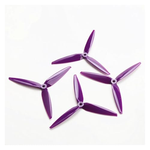 Drohnen Propeller 4 Paar 7040 7X4X3 7 Zoll Propeller 4CW 4CCW for 7 Zoll FPV Freestyle Drone(4Pairs 7040 Purple) von HYRTEFBN