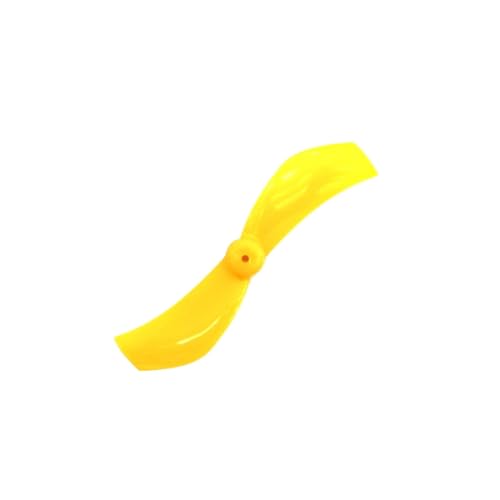 Drohnen Propeller 4 Paar 8 Stück 1610 40 mm Propeller CW/CCW for Hohlbechermotor, FPV-Drohnenflugzeug-Zubehör(Shaft 1mm Yellow) von HYRTEFBN