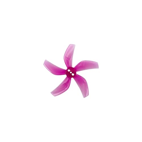 Drohnen Propeller 4 Paar 8 Stück D51 2020 2x2x5 2 Zoll 50,3 mm PC-Propeller 1,5 mm for FPV Racing Freestyle BETA85X Drohne(Purple) von HYRTEFBN