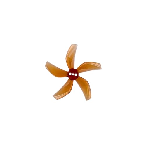 Drohnen Propeller 4 Paar 8 Stück D51 2020 2x2x5 2 Zoll 50,3 mm PC-Propeller 1,5 mm for FPV Racing Freestyle BETA85X Drohne(Whisky) von HYRTEFBN