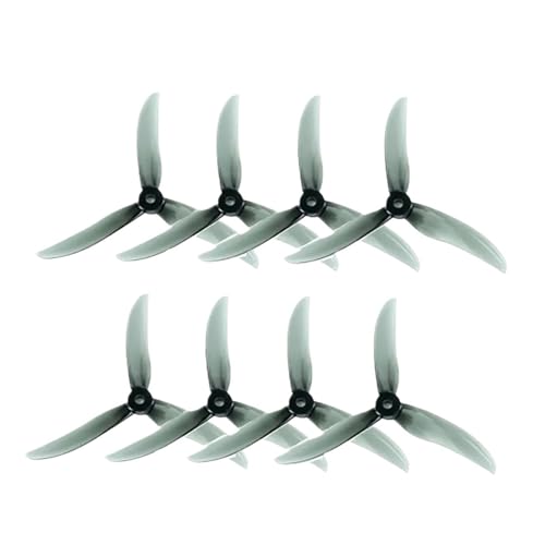 Drohnen Propeller 4pairs V2 BB39 Requisiten 5 Zoll 3 Propeller for V2 5 Zoll Carbon Fiber X Rahmen Kits(4pairs Balck) von HYRTEFBN