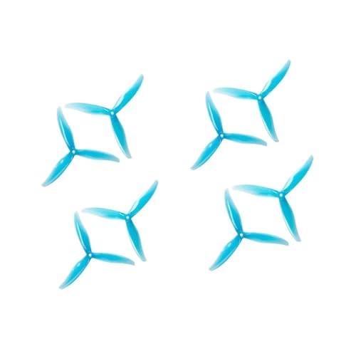 Drohnen Propeller 7041 7 Zoll Propeller 3-Blatt PC Requisiten for Drone Racing Multirotor Crossover Modell FPV DIY Teile CW CCW 4 Paar/8 Stücke(Blue) von HYRTEFBN