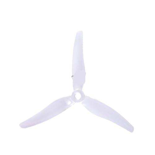 Drohnen Propeller 8 Stück/4 Paar 51433 5-Zoll-Propeller-Requisiten CW CCW Brushless-Motor FPV-Propeller for FPV-Renndrohne(4 Pair Transparent) von HYRTEFBN
