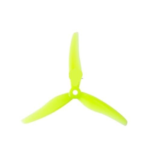 Drohnen Propeller 8 Stück/4 Paar 51433 5-Zoll-Propeller-Requisiten CW CCW Brushless-Motor FPV-Propeller for FPV-Renndrohne(4 Pair Yellow) von HYRTEFBN