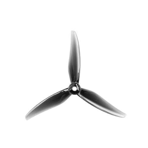 Drohnen Propeller 8 Stück/4 Paar 51466 5-Zoll-Propeller-Requisiten CW CCW Brushless-Motor FPV-Propeller for FPV-Renndrohne(4Pairs Midnigh Gray) von HYRTEFBN