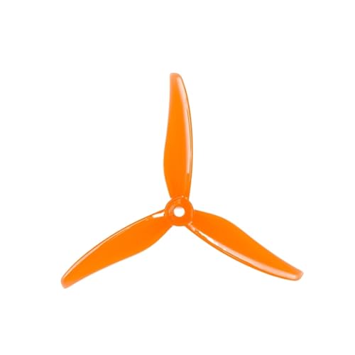 Drohnen Propeller 8 Stück/4 Paar 51466 5-Zoll-Propeller-Requisiten CW CCW Brushless-Motor FPV-Propeller for FPV-Renndrohne(4Pairs Tiger Orange) von HYRTEFBN