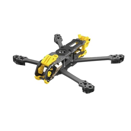 FPV-Racing-Drohnenrahmen 5 O4 Rahmen Kit DC/XH Version mit Carbon Faser Platte FPV Freestyle Racing Drone(DC O4 Advancd) von HYRTEFBN