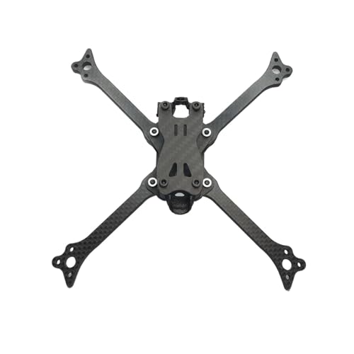 HYRTEFBN FPV-Racing-Drohnenrahmen 533 200 mm 5 Zoll Carbonfaser-X-Typ-Split-Speed-Frame-Kit mit 5 mm Armen for FPV-Quadcopter-Drohne HYRTEFBN FPV-Racing-Drohnenrahmen 533 200 mm 5 Zoll Carbonfaser-X-Typ-Split-Speed-Frame-Kit mit 5 mm Armen for FPV-Quadcopter-Drohne von HYRTEFBN