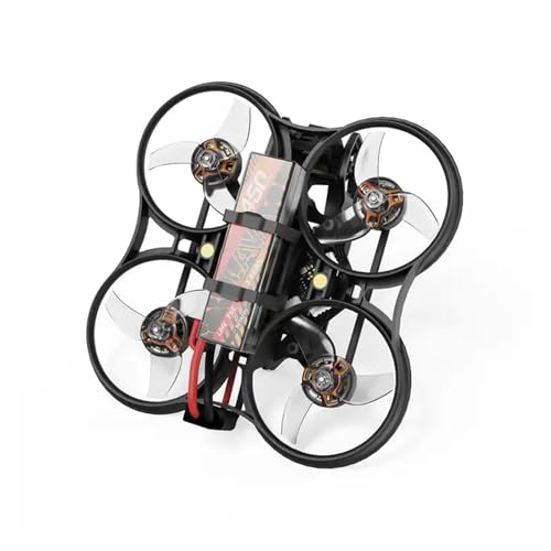 HYRTEFBN FPV-Racing-Drohnenrahmen Bürstenloser Whoop Quadcopter O4 PNP 2S 450mAh(PNP 2B) von HYRTEFBN