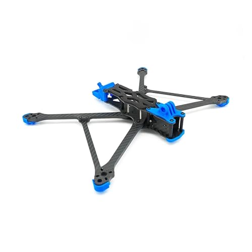 HYRTEFBN FPV-Racing-Drohnenrahmen DC/X 5 Zoll 6 Zoll 7 Zoll Rahmen for O4 Pro Racing Drone Quadcopter(APEX DC 7 MAX) von HYRTEFBN