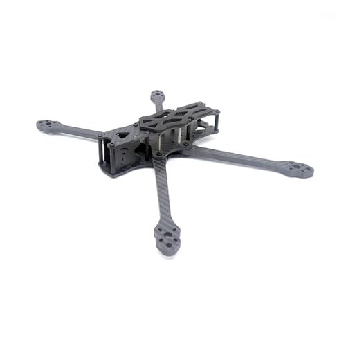 HYRTEFBN FPV-Racing-Drohnenrahmen DC/X 5 Zoll 6 Zoll 7 Zoll Rahmen for O4 Pro Racing Drone Quadcopter(APEX X 5) von HYRTEFBN