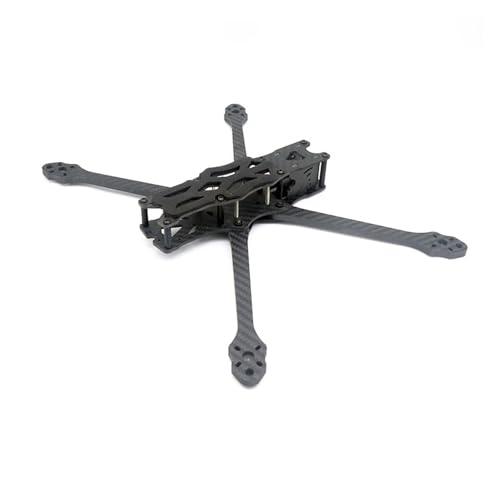 HYRTEFBN FPV-Racing-Drohnenrahmen DC/X 5 Zoll 6 Zoll 7 Zoll Rahmen for O4 Pro Racing Drone Quadcopter(APEX X 6) von HYRTEFBN