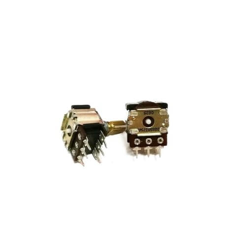 HYRTEFBN Schalter Potentiometer 2 Teile/los dual Encoder 6 fuß 16 Schritt posioning 288S0375A Kupfer gezackten Welle 15MM HYRTEFBN Schalter Potentiometer 2 Teile/los dual Encoder 6 fuß 16 Schritt posioning 288S0375A Kupfer gezackten Welle 15MM von HYRTEFBN