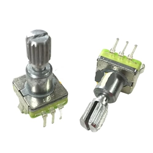 HYRTEFBN Schalter Potentiometer 50 Teile/los EC11 Encoder mit Schalter 30 posioning 15 Puls Zahn Welle länge 17MM HYRTEFBN Schalter Potentiometer 50 Teile/los EC11 Encoder mit Schalter 30 posioning 15 Puls Zahn Welle länge 17MM von HYRTEFBN