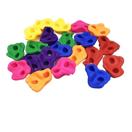 HYRTEFBN klettergriffe Kletterwand hält Spiele Holzwand Klettern Ninja Baum Klettern Training Outdoor-Spielplatz(5PCS Ratchet Straps) von HYRTEFBN