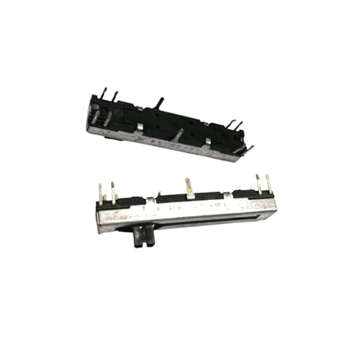 Schalter Potentiometer 4,5 cm schiebepotentiometer einzelgelenk B10K Achse Lange 5MM Seite fuß bit Einzel Kanal Schalter Potentiometer 4,5 cm schiebepotentiometer einzelgelenk B10K Achse Lange 5MM Seite fuß bit Einzel Kanal von HYRTEFBN