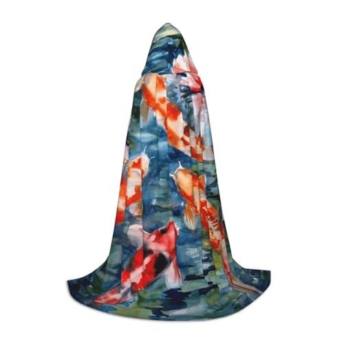 HYSDPUZK Fisch-Kapuzenumhang für Teenager, Halloween-Kostüm, Cosplay, Maskerade, Zauberer-Robe HYSDPUZK Fisch-Kapuzenumhang für Teenager, Halloween-Kostüm, Cosplay, Maskerade, Zauberer-Robe von HYSDPUZK