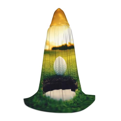 HYSDPUZK Golfplatz-Kapuzenumhang für Teenager, Halloween-Kostüm, Cosplay, Maskerade, Zauberer-Robe HYSDPUZK Golfplatz-Kapuzenumhang für Teenager, Halloween-Kostüm, Cosplay, Maskerade, Zauberer-Robe von HYSDPUZK