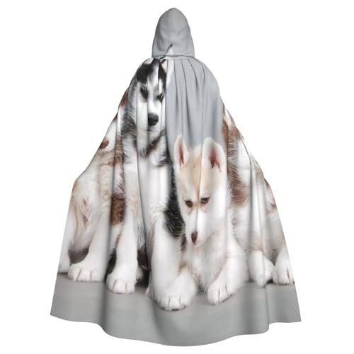 HYSDPUZK Halloween-Kapuzenumhang für Unisex-Erwachsene, lustiger Hunde-Druck, Party- und Cosplay-Umhang HYSDPUZK Halloween-Kapuzenumhang für Unisex-Erwachsene, lustiger Hunde-Druck, Party- und Cosplay-Umhang von HYSDPUZK