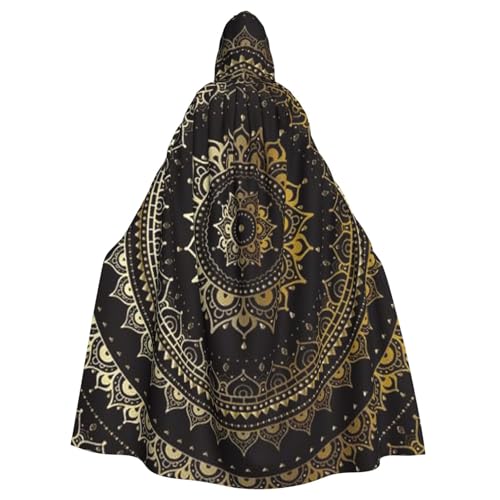 HYSDPUZK Halloween-Kapuzenumhang für Unisex-Erwachsene, lustiger Kreis-Druck, Party- und Cosplay-Umhang HYSDPUZK Halloween-Kapuzenumhang für Unisex-Erwachsene, lustiger Kreis-Druck, Party- und Cosplay-Umhang von HYSDPUZK