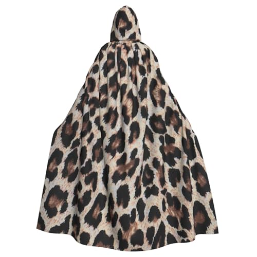 HYSDPUZK Halloween-Kapuzenumhang für Unisex-Erwachsene, lustiger Leopardenmuster, Party- und Cosplay-Umhang HYSDPUZK Halloween-Kapuzenumhang für Unisex-Erwachsene, lustiger Leopardenmuster, Party- und Cosplay-Umhang von HYSDPUZK