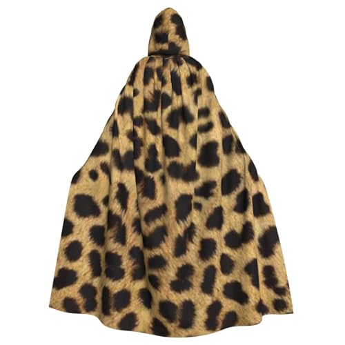 HYSDPUZK Halloween-Kapuzenumhang für Unisex-Erwachsene, lustiger Leopardenmuster, Party- und Cosplay-Umhang HYSDPUZK Halloween-Kapuzenumhang für Unisex-Erwachsene, lustiger Leopardenmuster, Party- und Cosplay-Umhang von HYSDPUZK