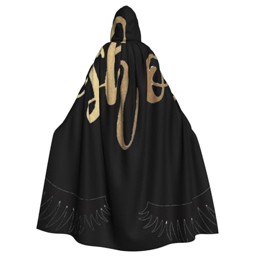 HYSDPUZK Halloween-Kapuzenumhang für Unisex-Erwachsene, lustiger Wimperndruck, Party- und Cosplay-Umhang HYSDPUZK Halloween-Kapuzenumhang für Unisex-Erwachsene, lustiger Wimperndruck, Party- und Cosplay-Umhang von HYSDPUZK