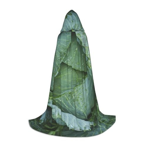 HYSDPUZK Helles Kohl-Kapuzenumhang für Teenager, Halloween-Kostüm, Cosplay, Maskerade, Zauberer-Robe von HYSDPUZK