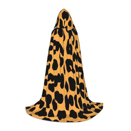HYSDPUZK Kapuzenumhang mit Leopardenmuster für Teenager, Halloween-Kostüm, Cosplay, Maskerade, Zauberer-Robe HYSDPUZK Kapuzenumhang mit Leopardenmuster für Teenager, Halloween-Kostüm, Cosplay, Maskerade, Zauberer-Robe von HYSDPUZK