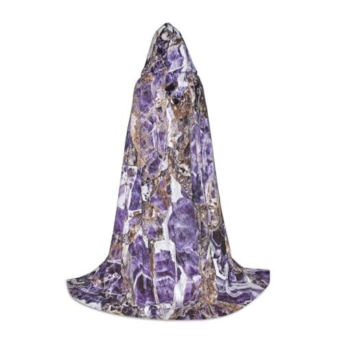HYSDPUZK Lila Kapuzenumhang für Teenager, Halloween-Kostüm, Cosplay, Maskerade, Zauberer-Bademantel HYSDPUZK Lila Kapuzenumhang für Teenager, Halloween-Kostüm, Cosplay, Maskerade, Zauberer-Bademantel von HYSDPUZK