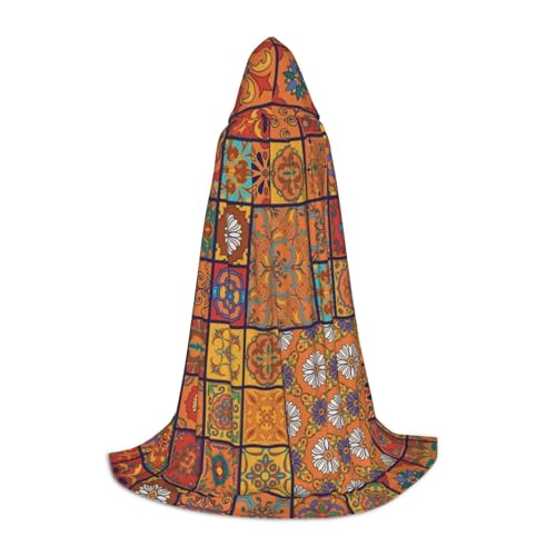 HYSDPUZK Marokkanischer geometrischer Kapuzenumhang für Teenager, Halloween-Kostüm, Cosplay, Maskerade, Zauberer-Robe HYSDPUZK Marokkanischer geometrischer Kapuzenumhang für Teenager, Halloween-Kostüm, Cosplay, Maskerade, Zauberer-Robe von HYSDPUZK