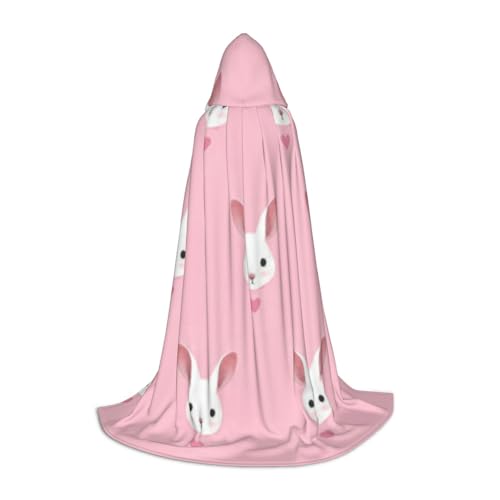 HYSDPUZK Niedlicher Kapuzenumhang für Teenager, Halloween-Kostüm, Cosplay, Maskerade, Zauberer-Robe von HYSDPUZK