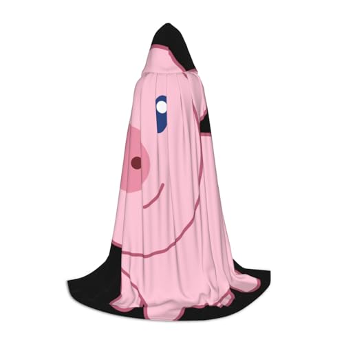 HYSDPUZK Niedlicher Schweine-Umhang mit Kapuze für Teenager, Halloween-Kostüm, Cosplay, Maskerade, Zauberer-Robe HYSDPUZK Niedlicher Schweine-Umhang mit Kapuze für Teenager, Halloween-Kostüm, Cosplay, Maskerade, Zauberer-Robe von HYSDPUZK