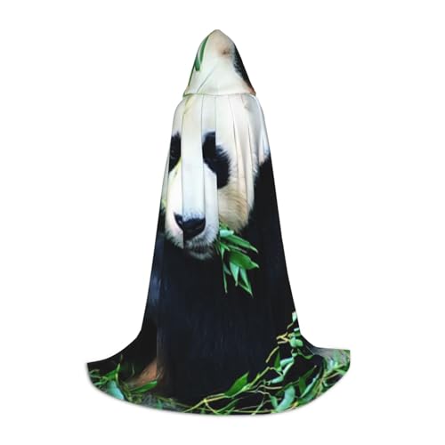 HYSDPUZK Panda Kapuzenumhang für Teenager, Halloween-Kostüm, Cosplay, Maskerade, Zauberer-Robe HYSDPUZK Panda Kapuzenumhang für Teenager, Halloween-Kostüm, Cosplay, Maskerade, Zauberer-Robe von HYSDPUZK