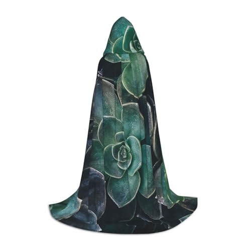 HYSDPUZK Sukkulenten Kapuzenumhang für Teenager, Halloween-Kostüm, Cosplay, Maskerade, Zauberer-Robe HYSDPUZK Sukkulenten Kapuzenumhang für Teenager, Halloween-Kostüm, Cosplay, Maskerade, Zauberer-Robe von HYSDPUZK
