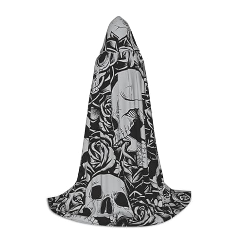 HYSDPUZK Umhang mit Kapuze für Teenager, Halloween-Kostüm, Cosplay, Maskerade, Zauberer-Robe HYSDPUZK Umhang mit Kapuze für Teenager, Halloween-Kostüm, Cosplay, Maskerade, Zauberer-Robe von HYSDPUZK