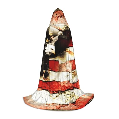 HYSDPUZK Umhang mit Kapuze für Teenager, Halloween-Kostüm, Cosplay, Maskerade, Zauberer-Robe HYSDPUZK Umhang mit Kapuze für Teenager, Halloween-Kostüm, Cosplay, Maskerade, Zauberer-Robe von HYSDPUZK