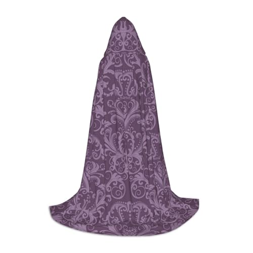 HYSDPUZK Violetter Kapuzenumhang für Teenager, Halloween-Kostüm, Cosplay, Maskerade, Zauberer-Robe HYSDPUZK Violetter Kapuzenumhang für Teenager, Halloween-Kostüm, Cosplay, Maskerade, Zauberer-Robe von HYSDPUZK